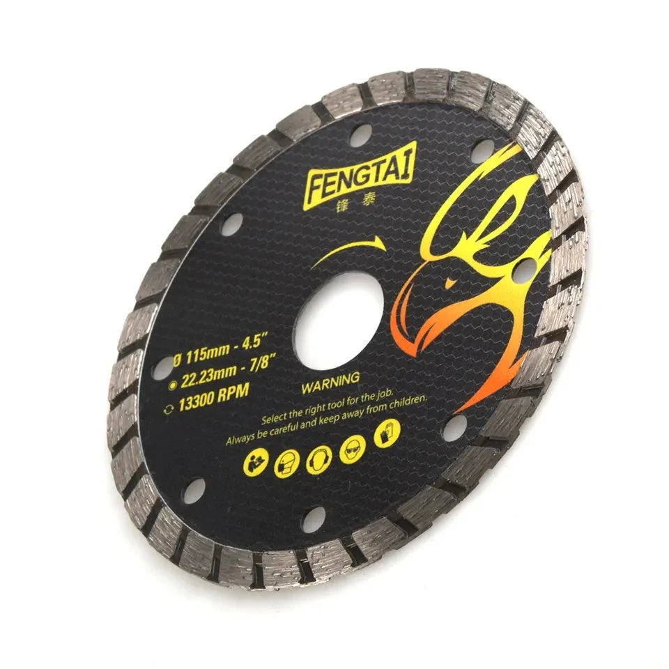 Fengtai 115mm Diamond Saw Blades Granite Marble Concrete Cutting Disc